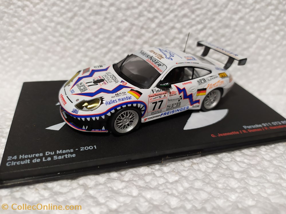 Porsche 911 GT3 RS 24h du Mans 2001 modele reduit porsche 911 gt3 rs 24h du mans 2001