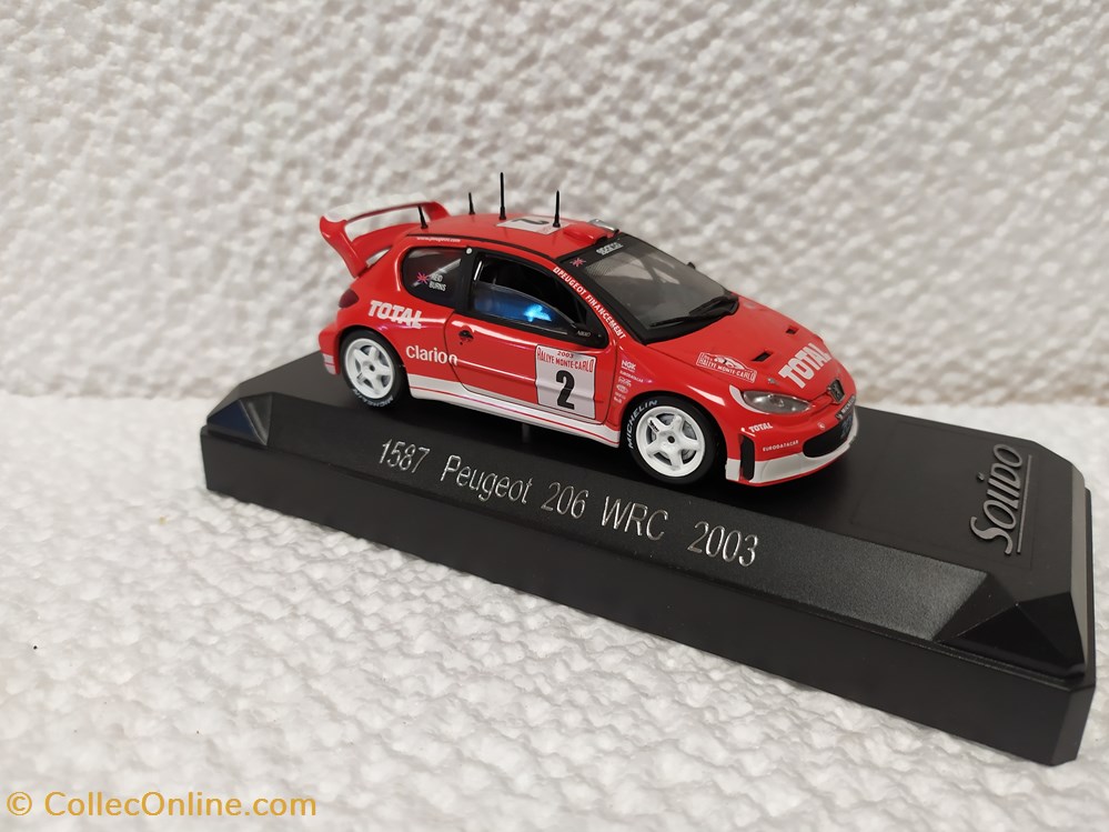 modele reduit peugeot 206 wrc 2003