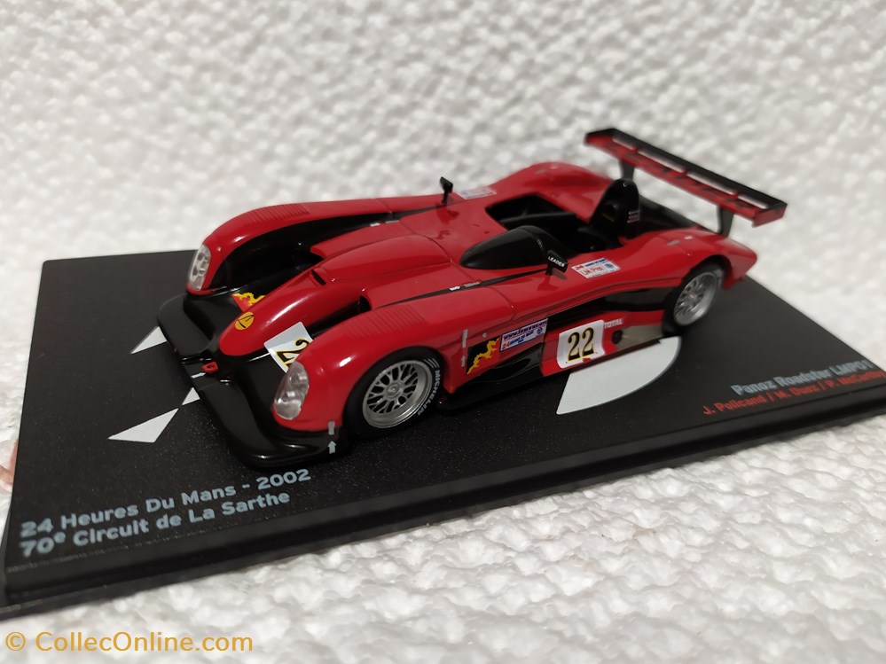Panoz Rodster LMP 01 24h du Mans 2002 modele reduit panoz rodster lmp 01 24h du mans 2002