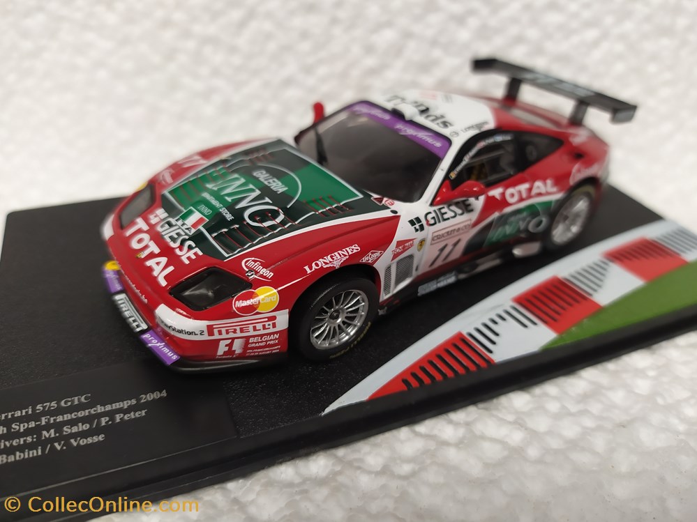 Ferrari 575 GTC 24h SPA Francorchamps 2004 modele reduit ferrari 575 gtc 24h spa francorchamps 2004