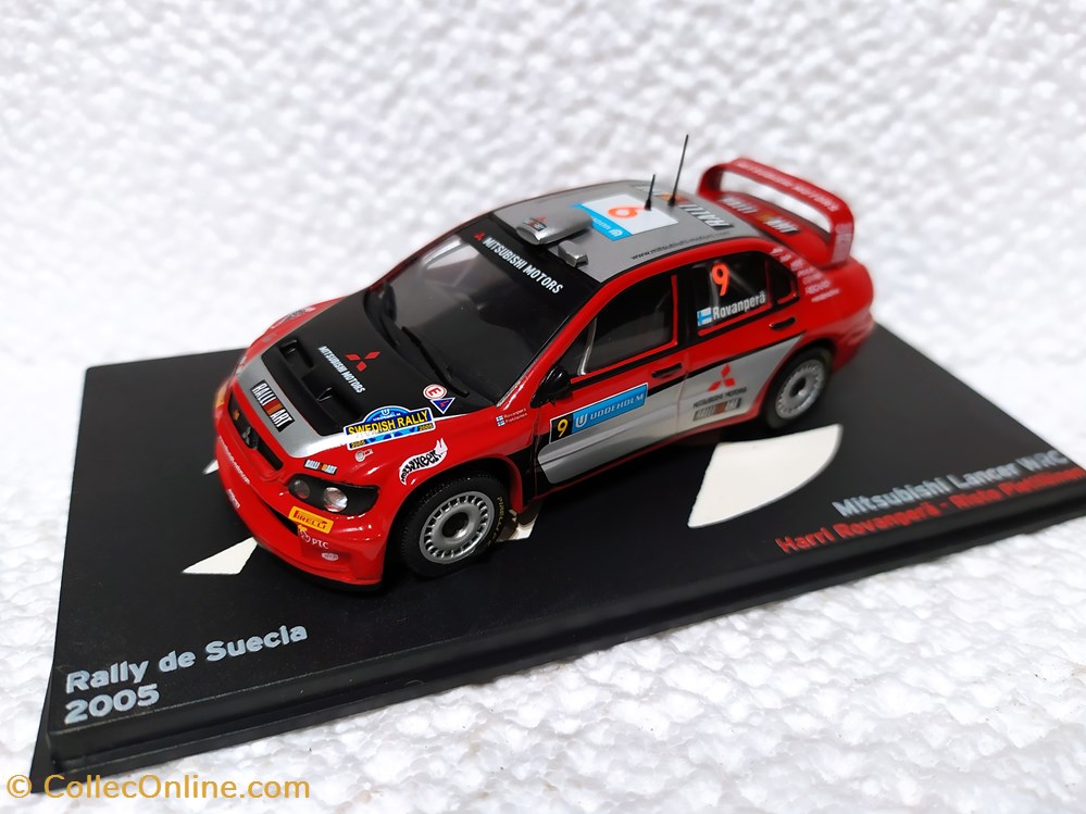 Mitsubishi Lancer WRC Rally de Suecia 2005 modele reduit mitsubishi lancer wrc rally de suecia 2005
