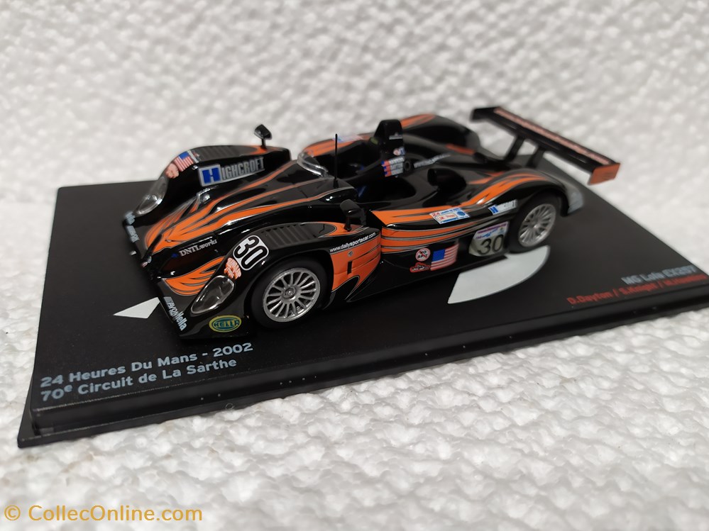 Mg Lola EX 257 24h du Mans 2002 modele reduit mg lola ex 257 24h du mans 2002
