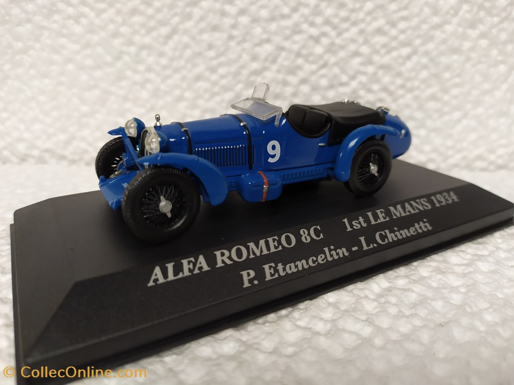 Alfa Romeo 8C Le Mans 1934 modele reduit alfa romeo 8c le mans 1934
