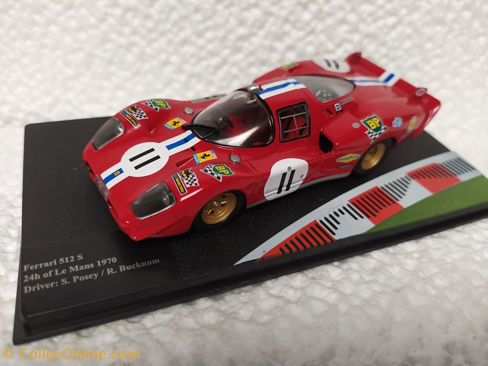 modele reduit ferrari 512 s 24h du mans 1970