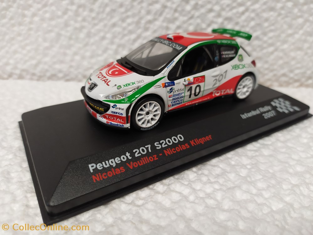 Peugeot 207 S2000 Rally Istanbul 2007 modele reduit peugeot 207 s2000 rally istanbul 2007