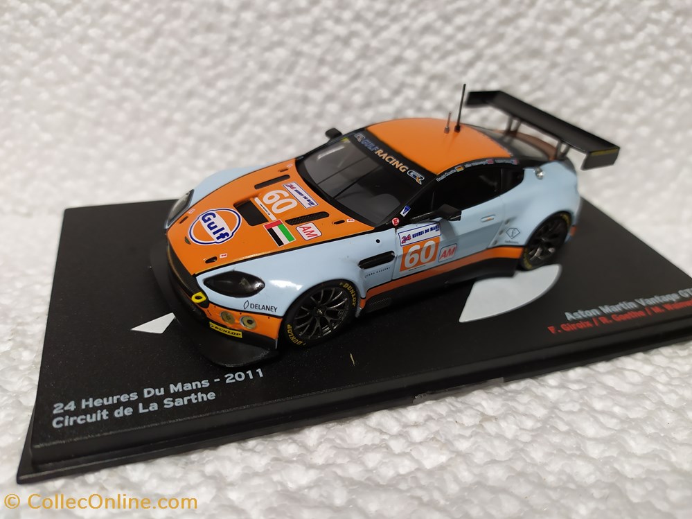 Aston Martin Vantage GT2 24h du Mans 2011 modele reduit aston martin vantage gt2 24h du mans 2011