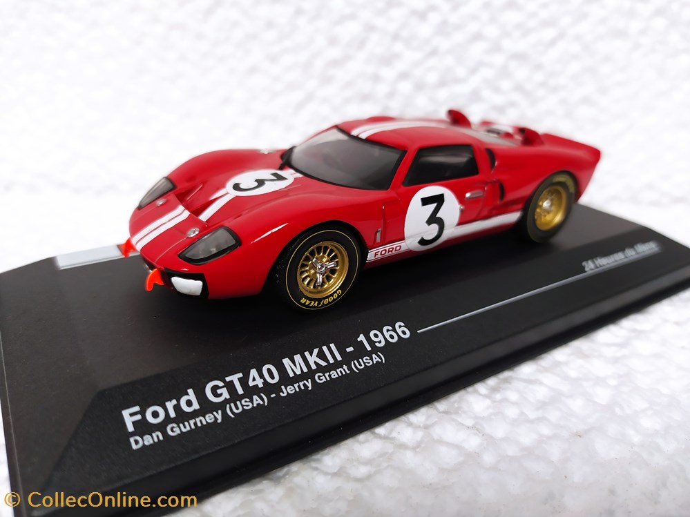 Ford GT 40 MK 2 24h du Mans 1966 modele reduit ford gt 40 mk 2 24h du mans 1966