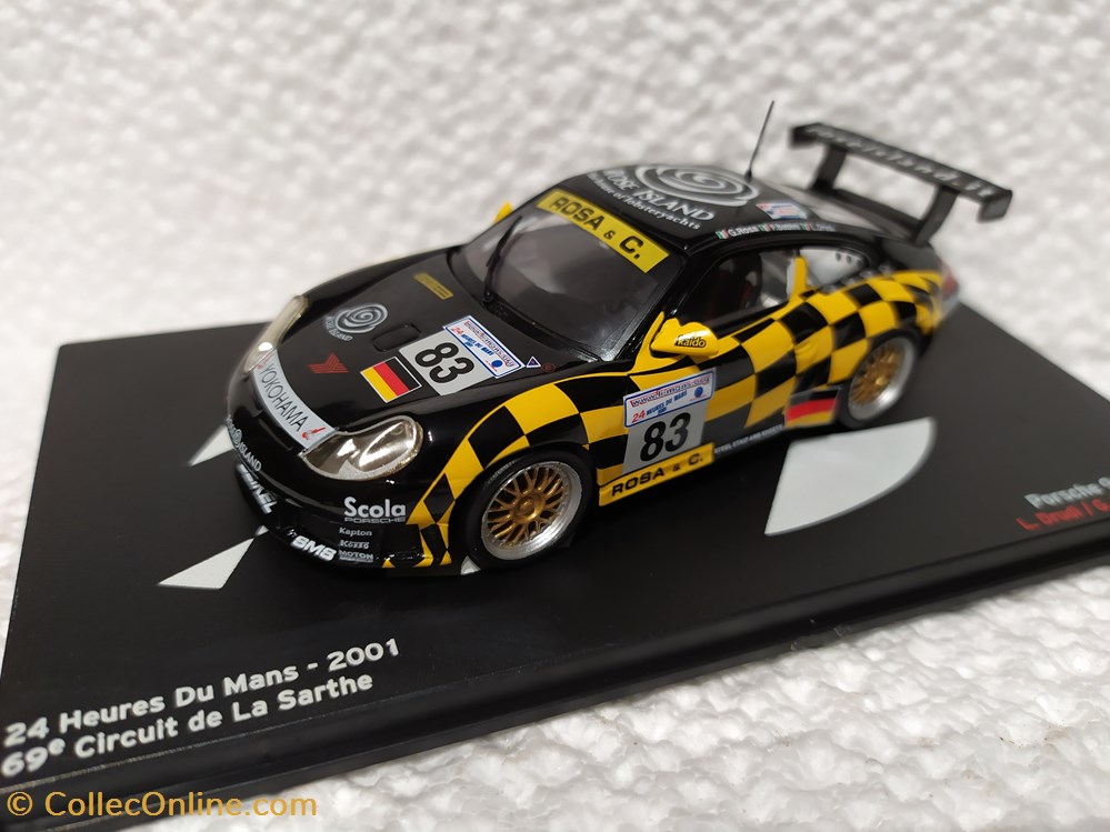 Porsche 911 GT3 RS 24h du Mans 2001 modele reduit porsche 911 gt3 rs 24h du mans 2001
