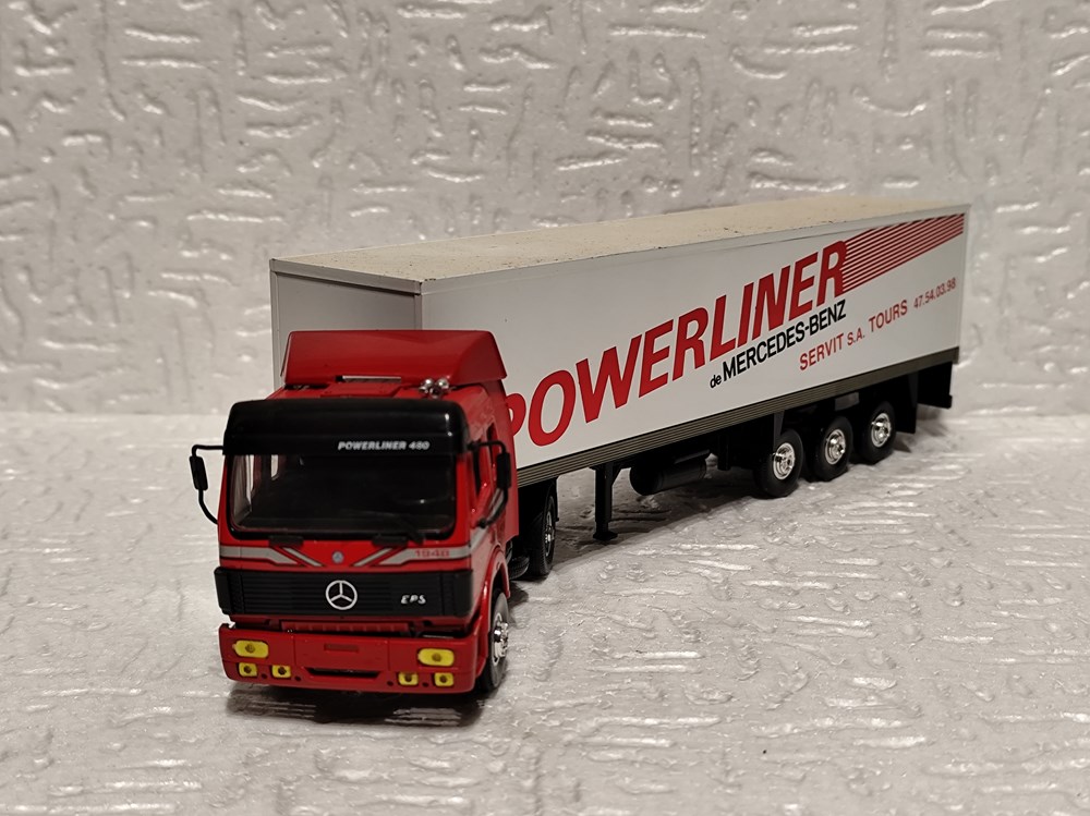 Mercedes Benz 1848 Powerliner modeles reduits mercedes benz 1848 powerliner