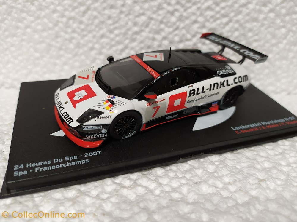 Lamborghini Murcielago R-GT 24h de SPA 2007 modele reduit lamborghini murcielago r gt 24h de spa 2007