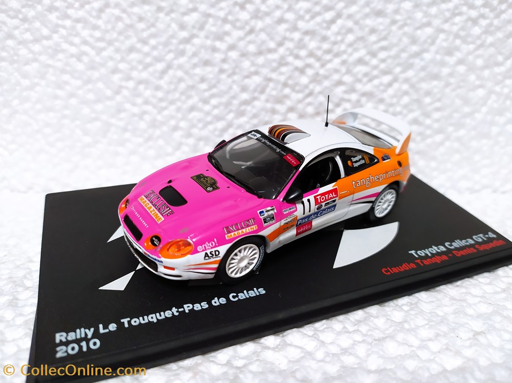 Toyota Celica GT-4 Rally Le Touquet-Pas de Calais 2010 modele reduit toyota celica gt 4 rally le touquet pas de calais 2010