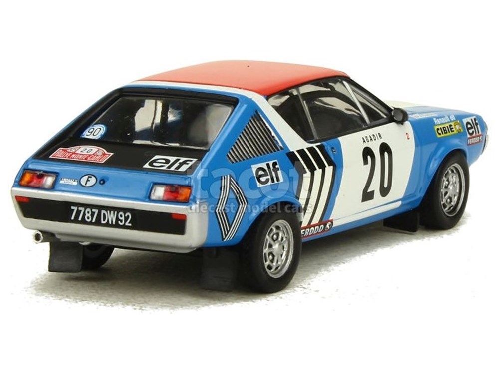 RENAULT 17 GORDINI modelos escala coches renault 17 gordini
