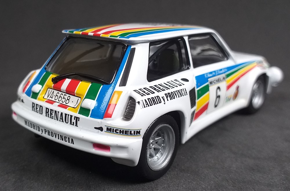 modelos escala coches renault 5 turbo 2 rally vendimia 1983