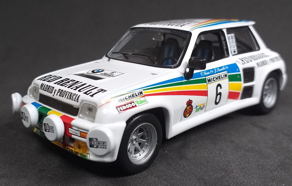 modelos escala coches renault 5 turbo 2 rally vendimia 1983