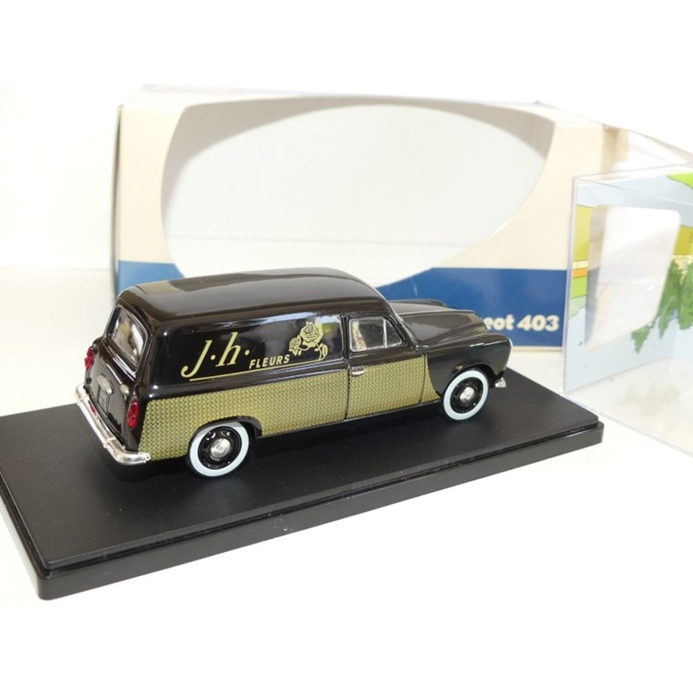 PEUGEOT 403 FURGON CERRADO modelos escala coches peugeot 403 furgon cerrado