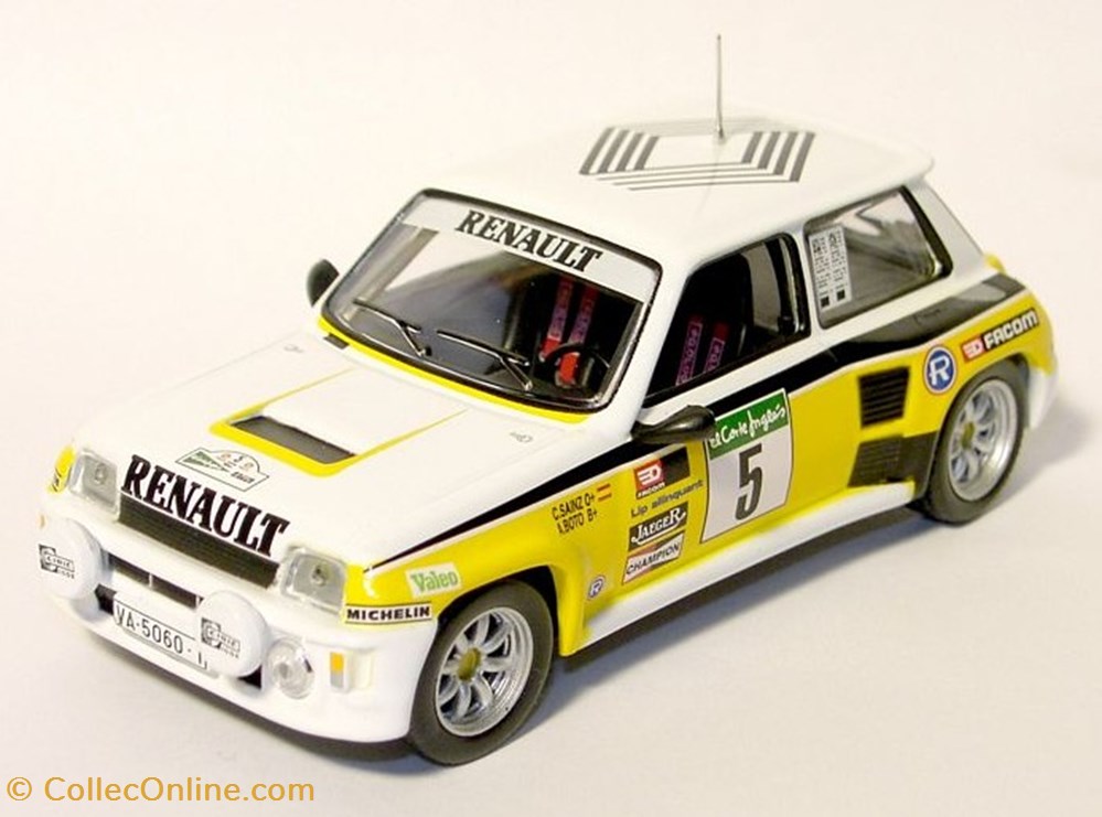 RENAULT 5 TURBO modelos escala coches renault 5 turbo