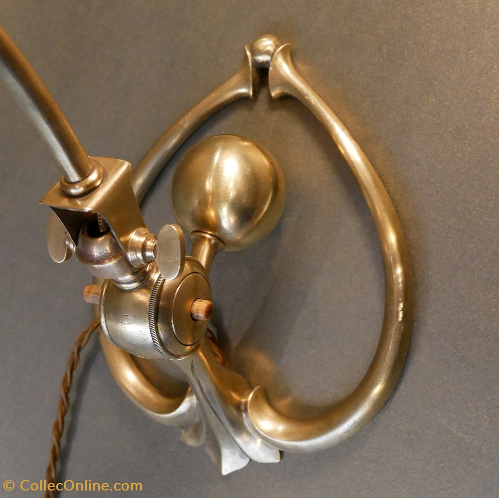 art antiquites eclairage ancien lampe benson n 1293