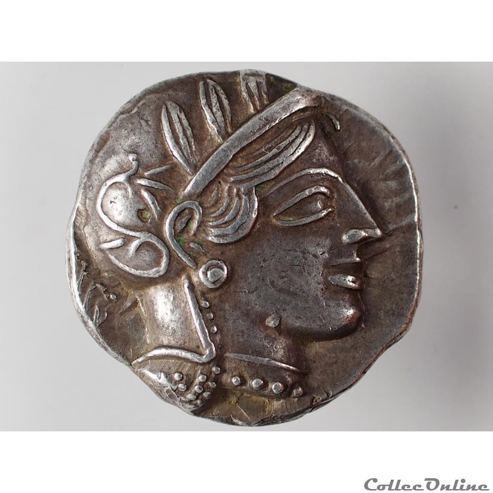 Athènes - Tetradrachme 2 monnaie antique grecque athenes tetradrachme