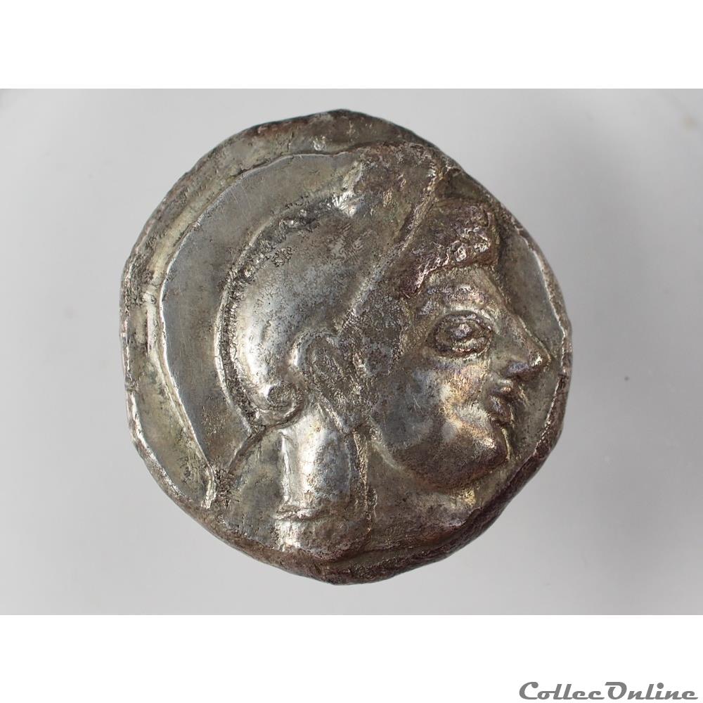 Athènes - Tetradrachme 2 monnaie antique grecque athenes tetradrachme