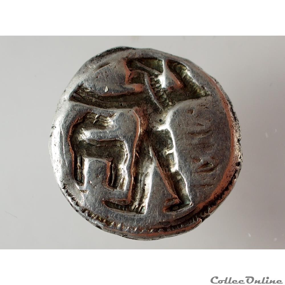 Caulonia - Drachme (1/3 de Statère) 3 monnaie antique grecque caulonia drachme 1 3 de statere