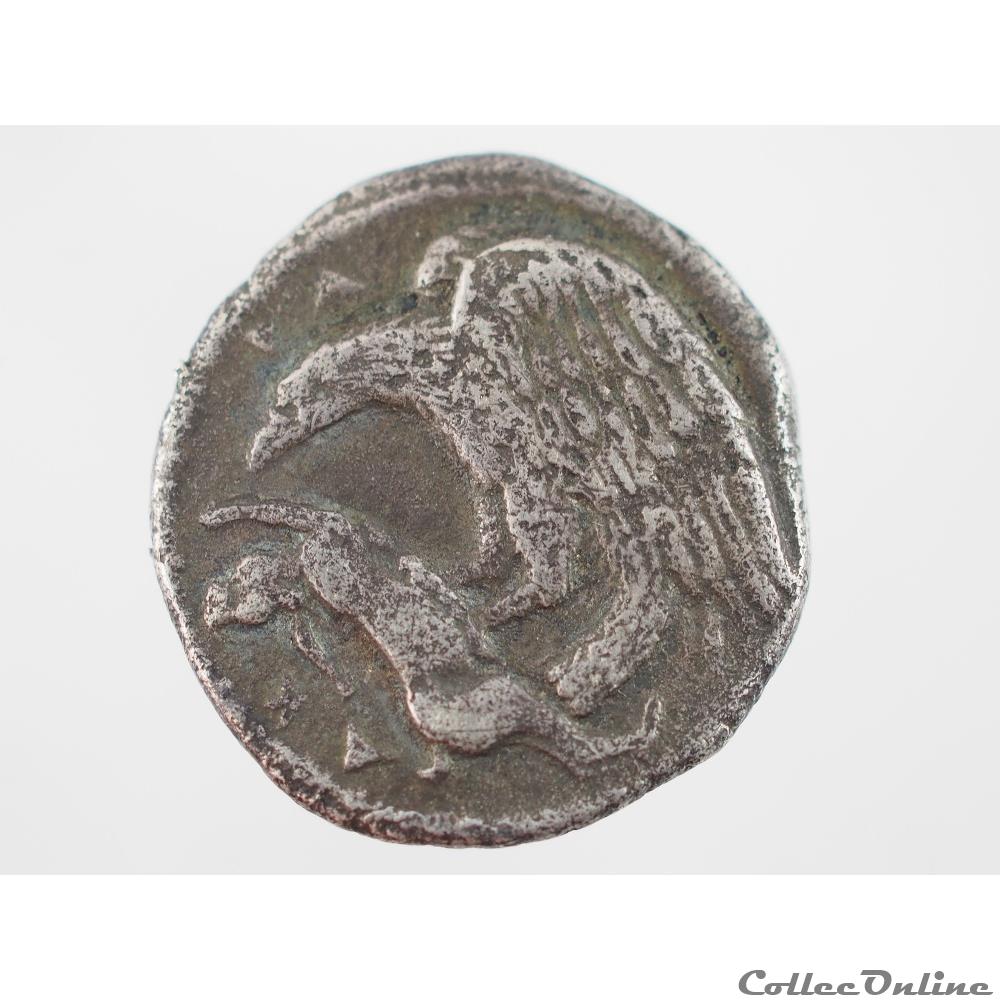 Agrigente - Hémidrachme 2 monnaie antique grecque agrigente hemidrachme
