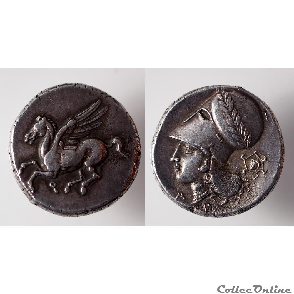 Statère de Corinthe monnaie antique grecque statere de corinthe