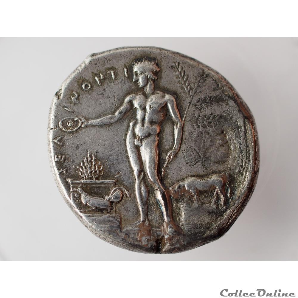 Selinonte - Tetradrachme 3 monnaie antique grecque selinonte tetradrachme