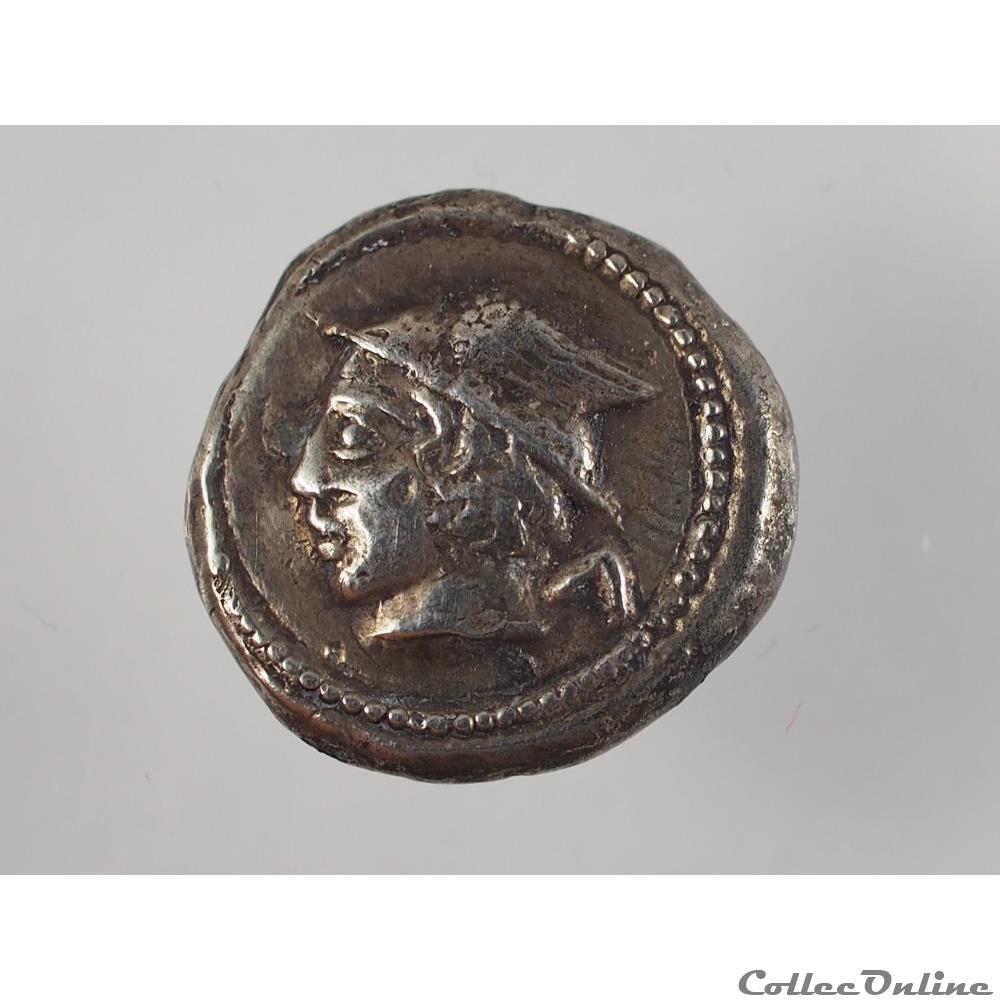 Populonia - 5 units 2 monnaie antique grecque populonia 5 units