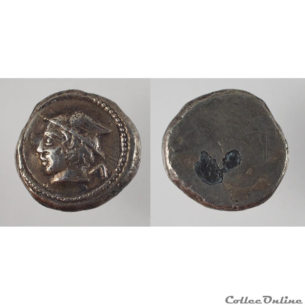 Populonia - 5 units monnaie antique grecque populonia 5 units