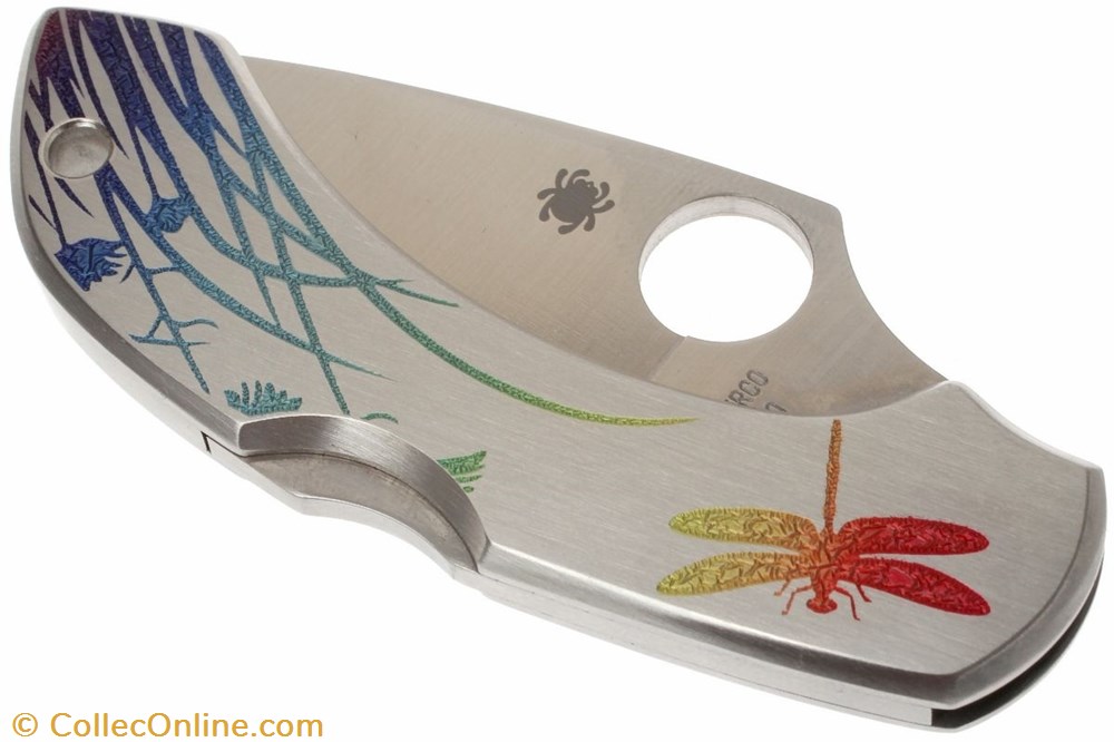 Dragonfly tatoo SPYDERCO couteaux poches dragonfly tatoo spyderco