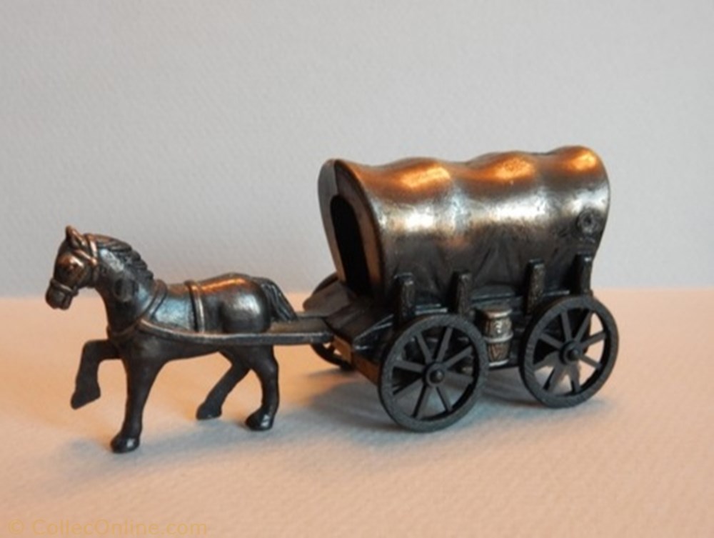 Chariot couvert avec cheval figurine autre chariot couvert avec cheval