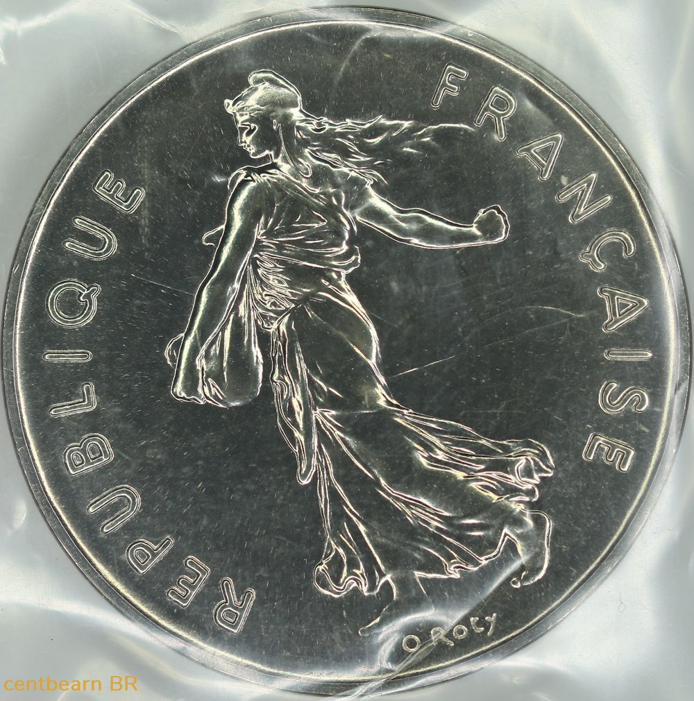 piefort cu-ni de 5 francs semeuse monnaies france modernes piefort cu ni de 5 francs semeuse