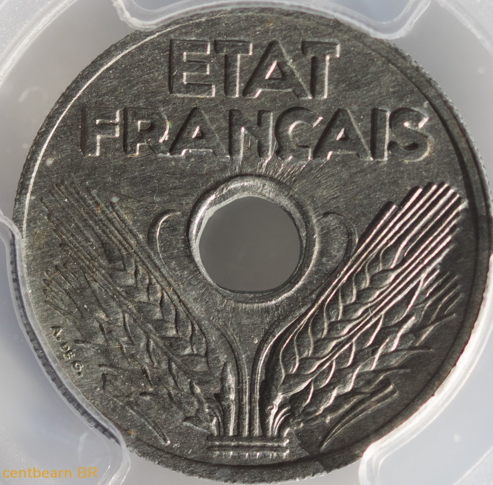 vingt centimes état français monnaies monde france vingt centimes etat francais