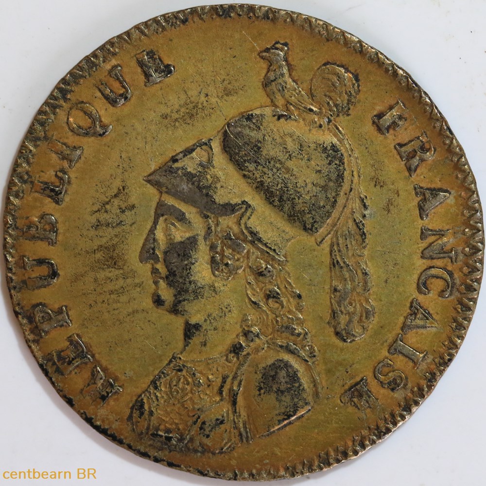 monnaies monde france essai de 5 decimes de lorthior 1800 paris