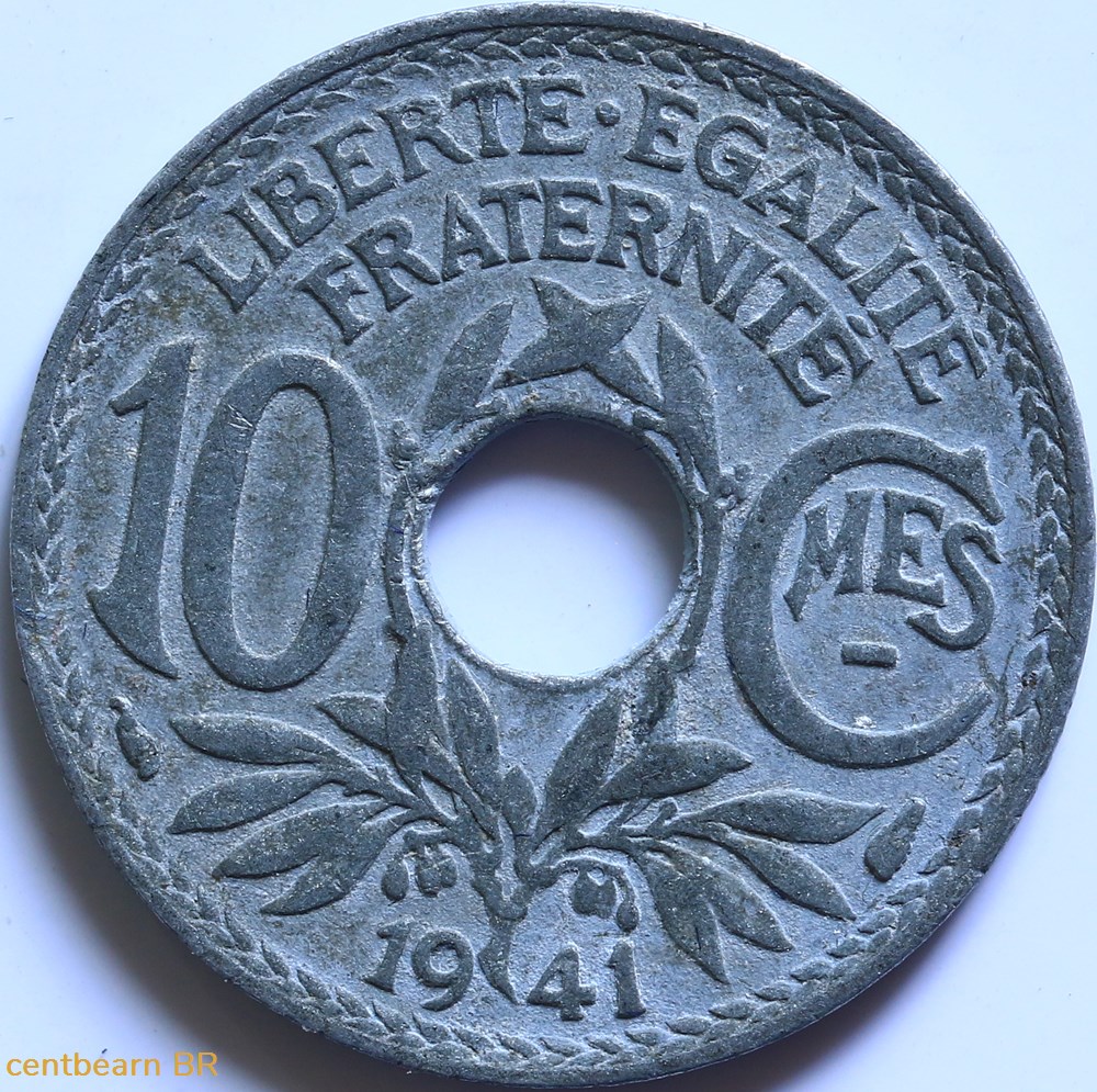 10 centimes lindauer 1941 monnaies france modernes 10 centimes lindauer 1941