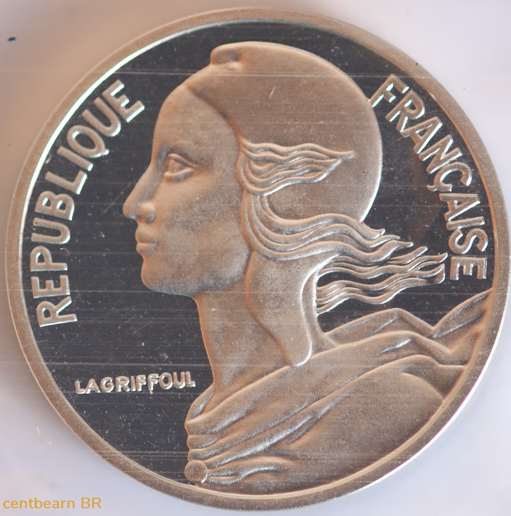 piefort argent de 5 centimes marianne 3 monnaies france modernes piefort argent de 5 centimes marianne
