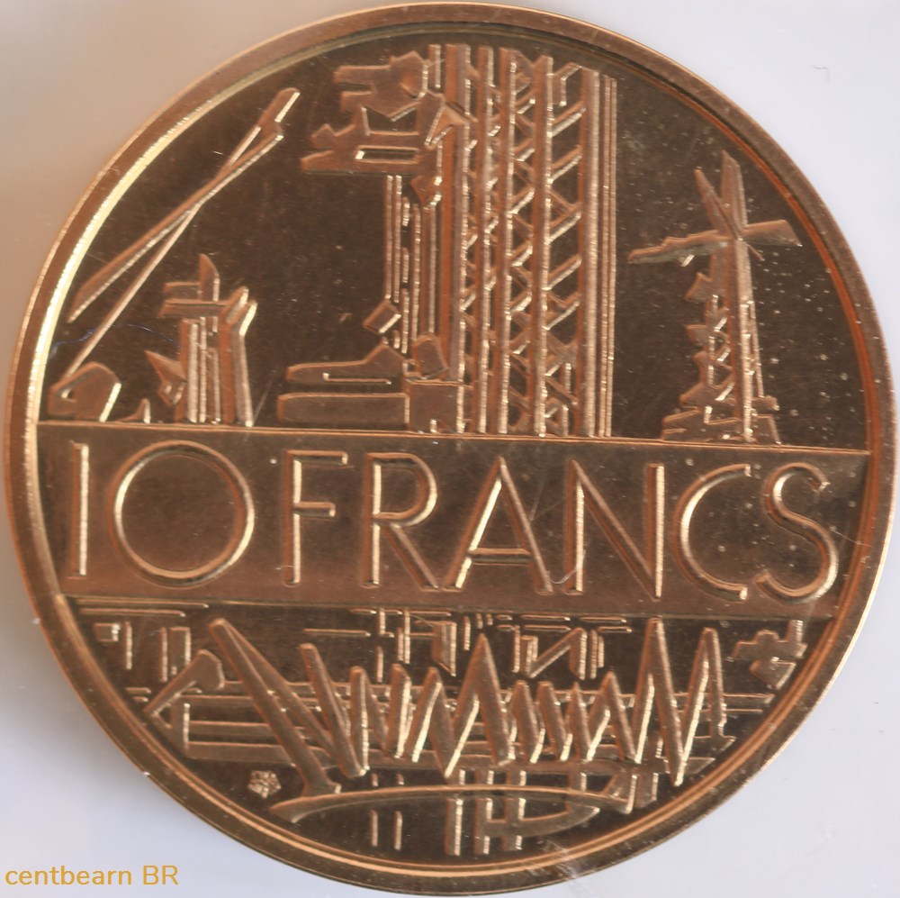 piefort de 10 francs mathieu monnaies france modernes piefort de 10 francs mathieu