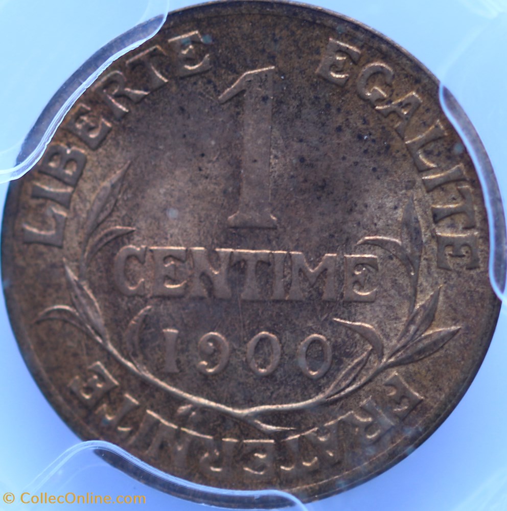 1 centime daniel-dupuis 1900 monnaies france modernes 1 centime daniel dupuis 1900