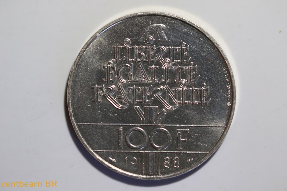 100 francs liberté monnaies monde france 100 francs liberte