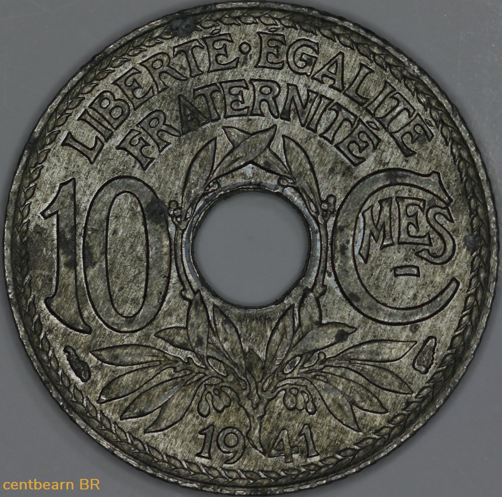 10 centimes lindauer zinc monnaies france modernes 10 centimes lindauer zinc