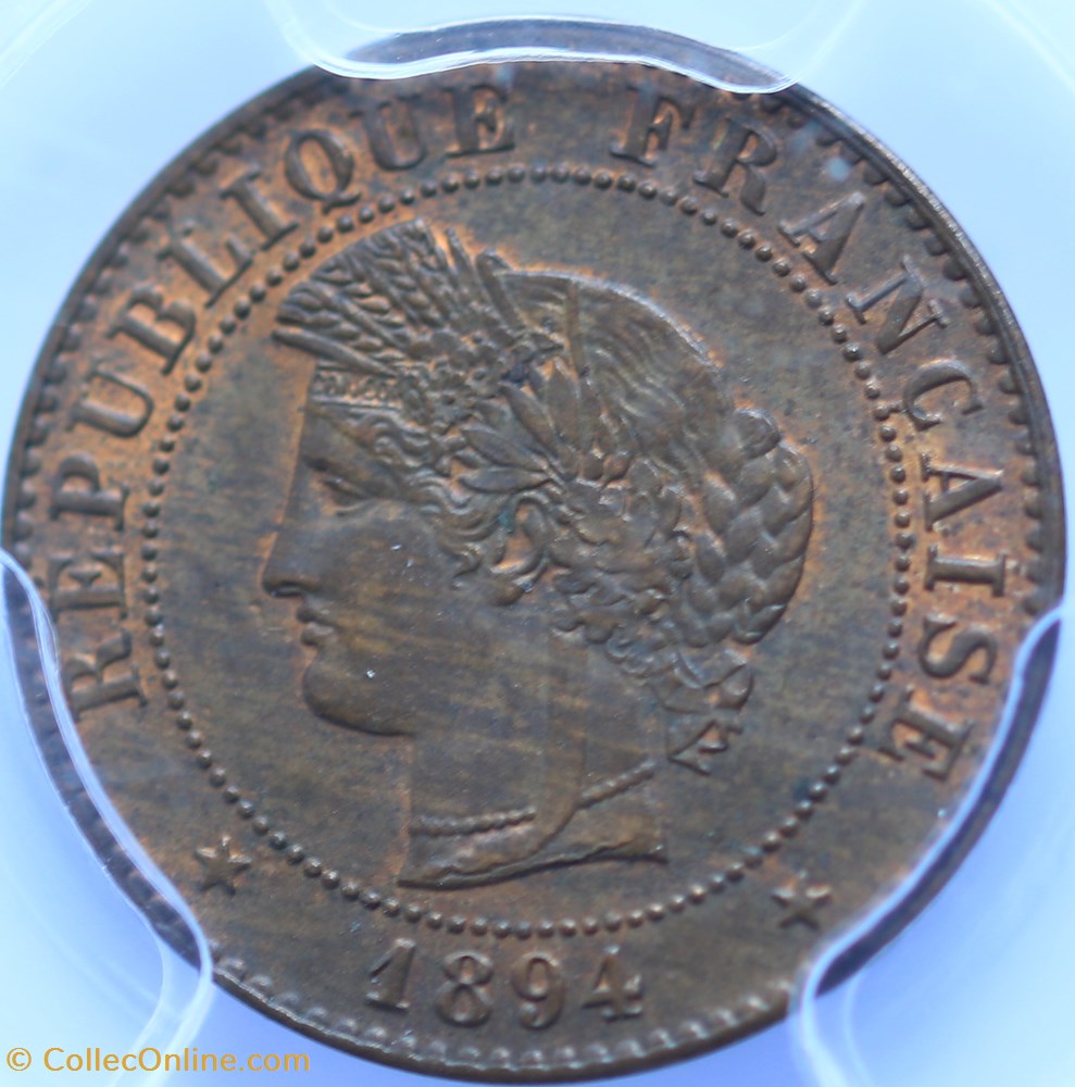 1 centime céres 1894 spl 63 monnaies france a modernes 1 centime ceres 1894 spl 63