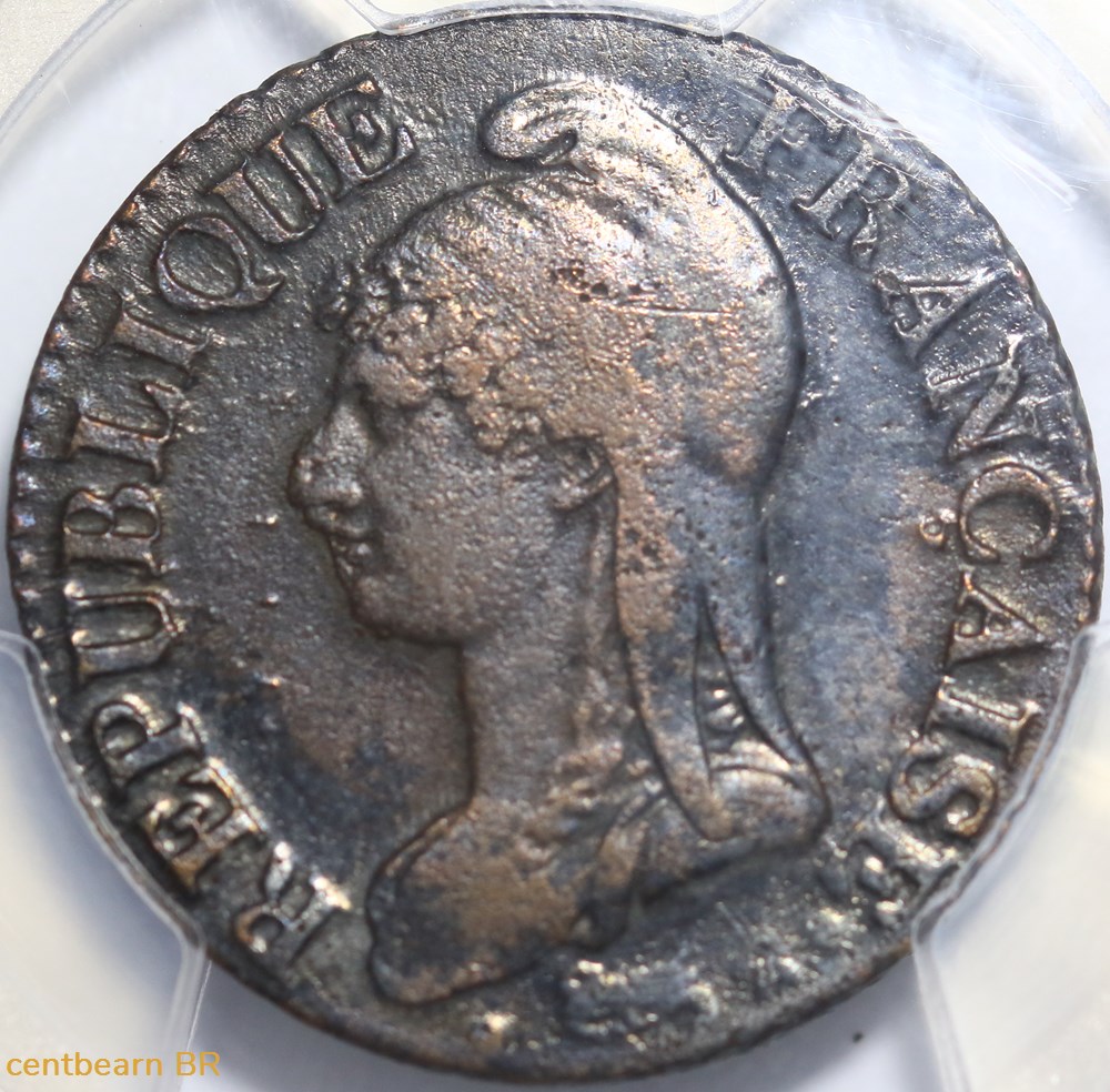 5 centimes dupré,grand module monnaies france modernes 5 centimes dupre grand module