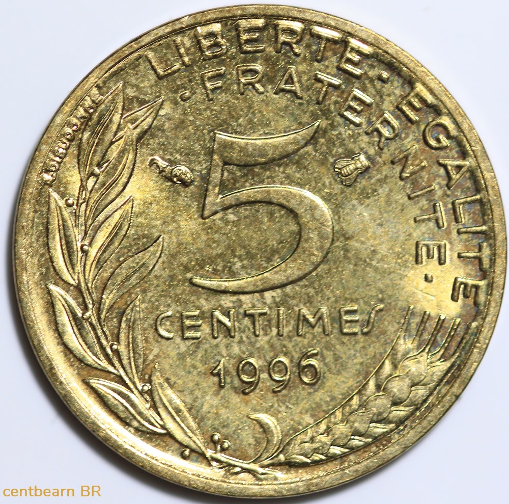 5 centimes marianne 1996 monnaies france modernes 5 centimes marianne 1996