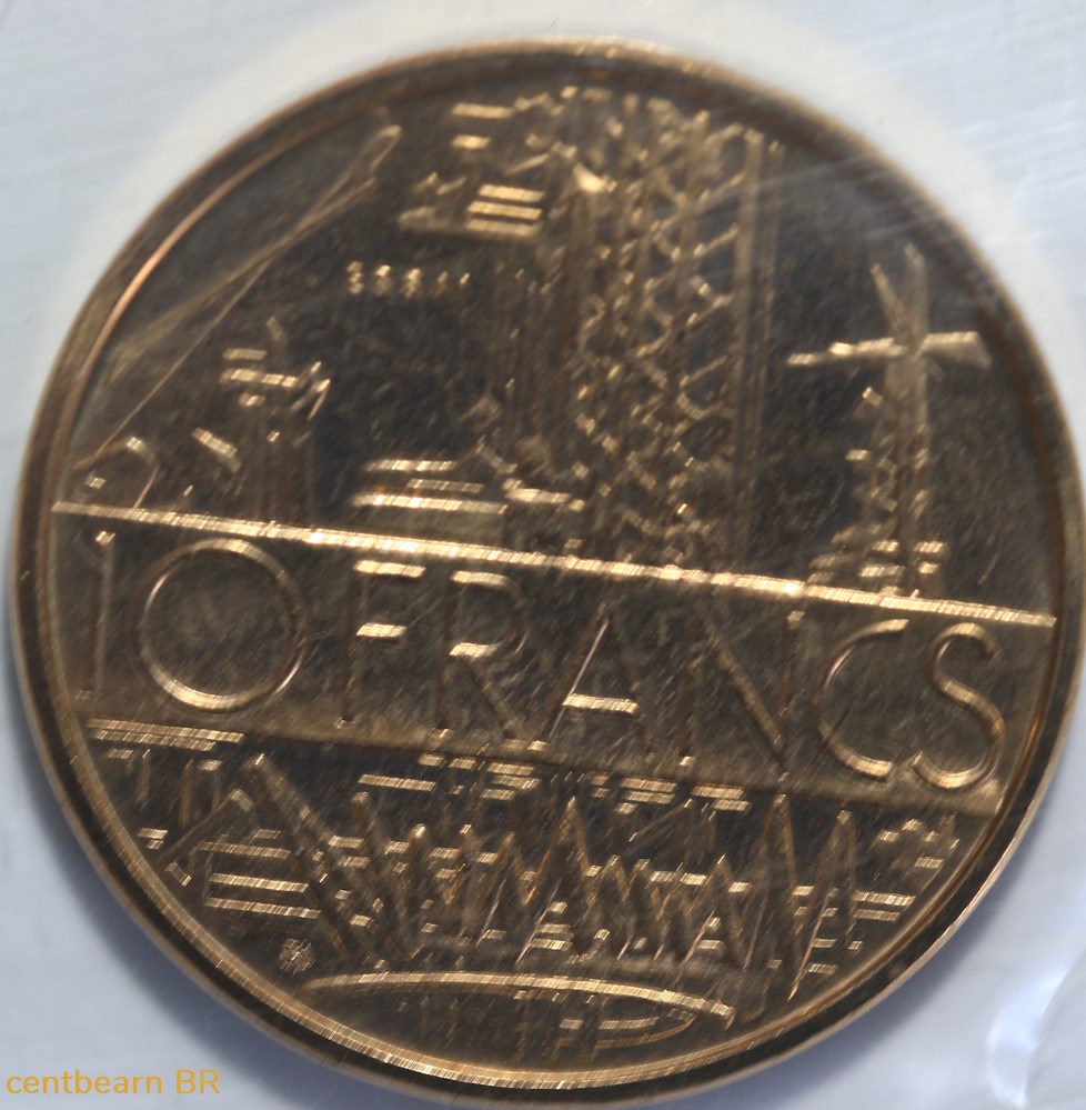 éssai10 francs mathieu 1974 monnaies france modernes essai10 francs mathieu 1974