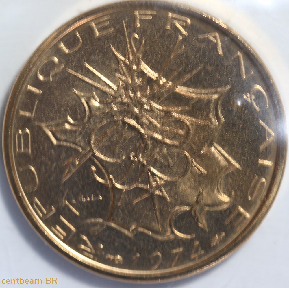éssai10 francs mathieu 1974 monnaies france modernes essai10 francs mathieu 1974
