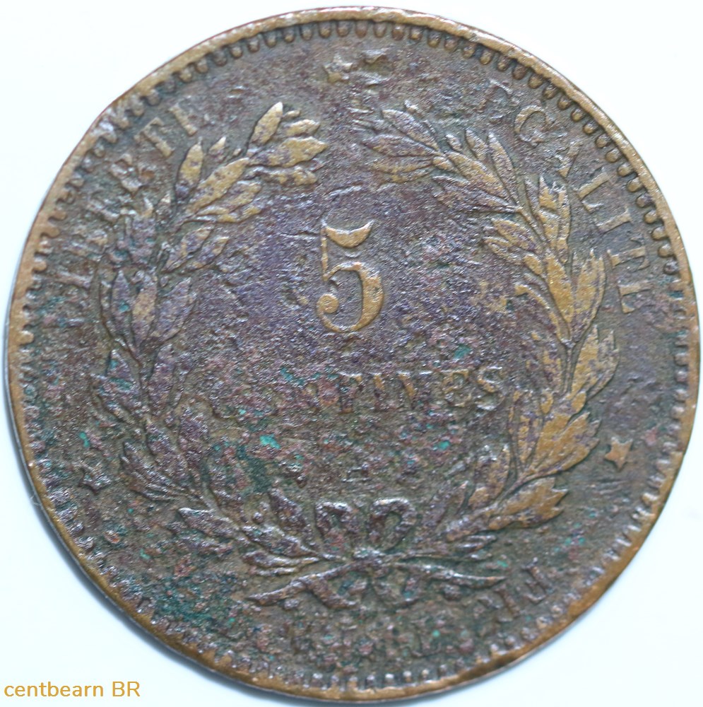 5 centimes céres 1896 monnaies france a modernes 5 centimes ceres 1896