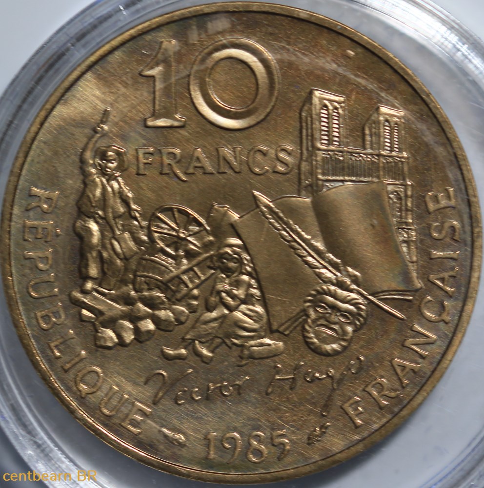 essai 10 francs victor hugo monnaies france modernes essai 10 francs victor hugo
