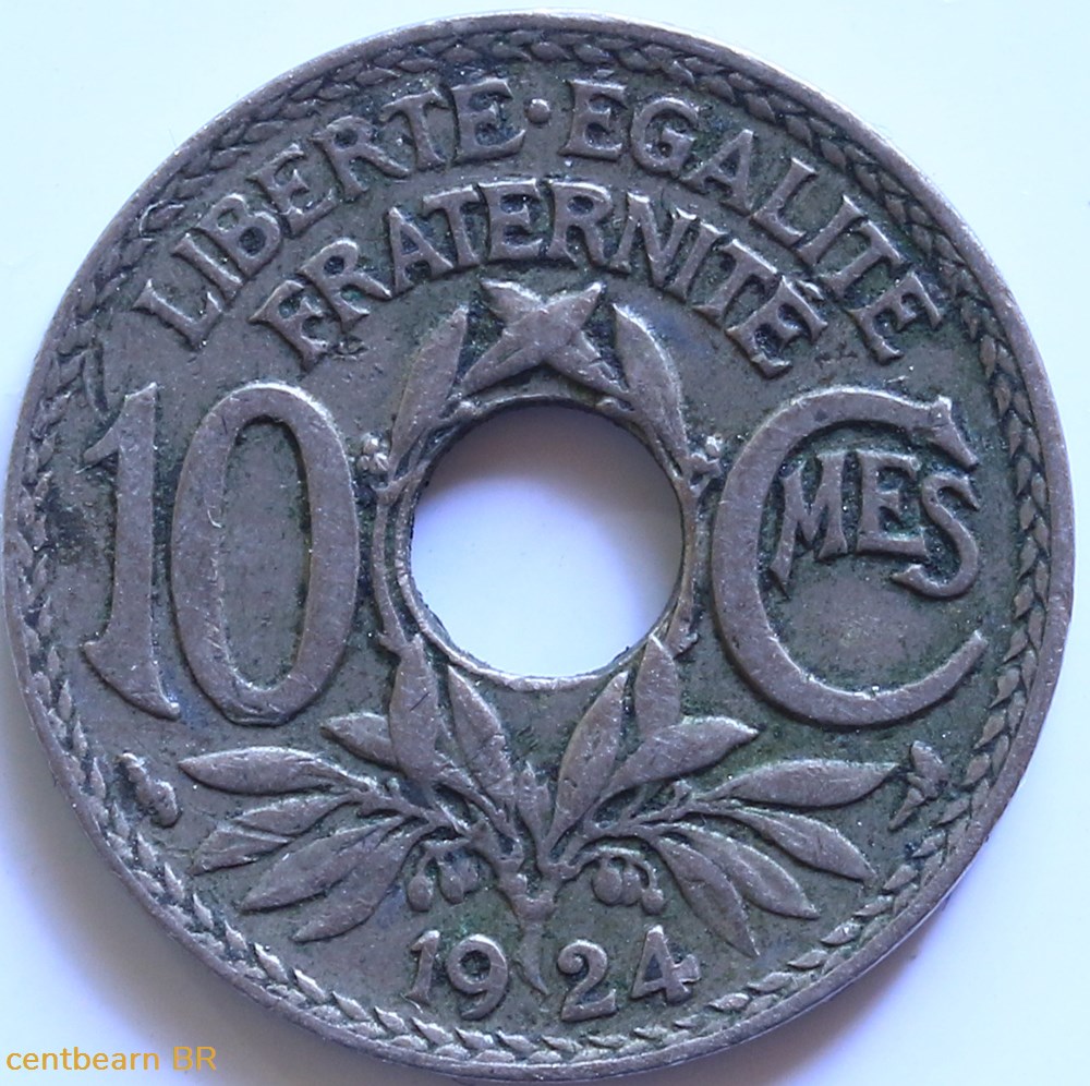 10 centimes lindauer 1924 monnaies france modernes 10 centimes lindauer 1924