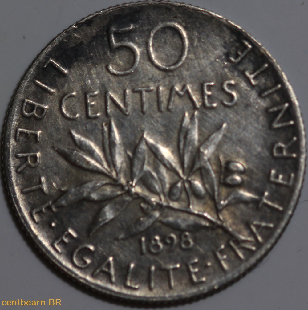 50 centimes semeuse monnaies monde france 50 centimes semeuse