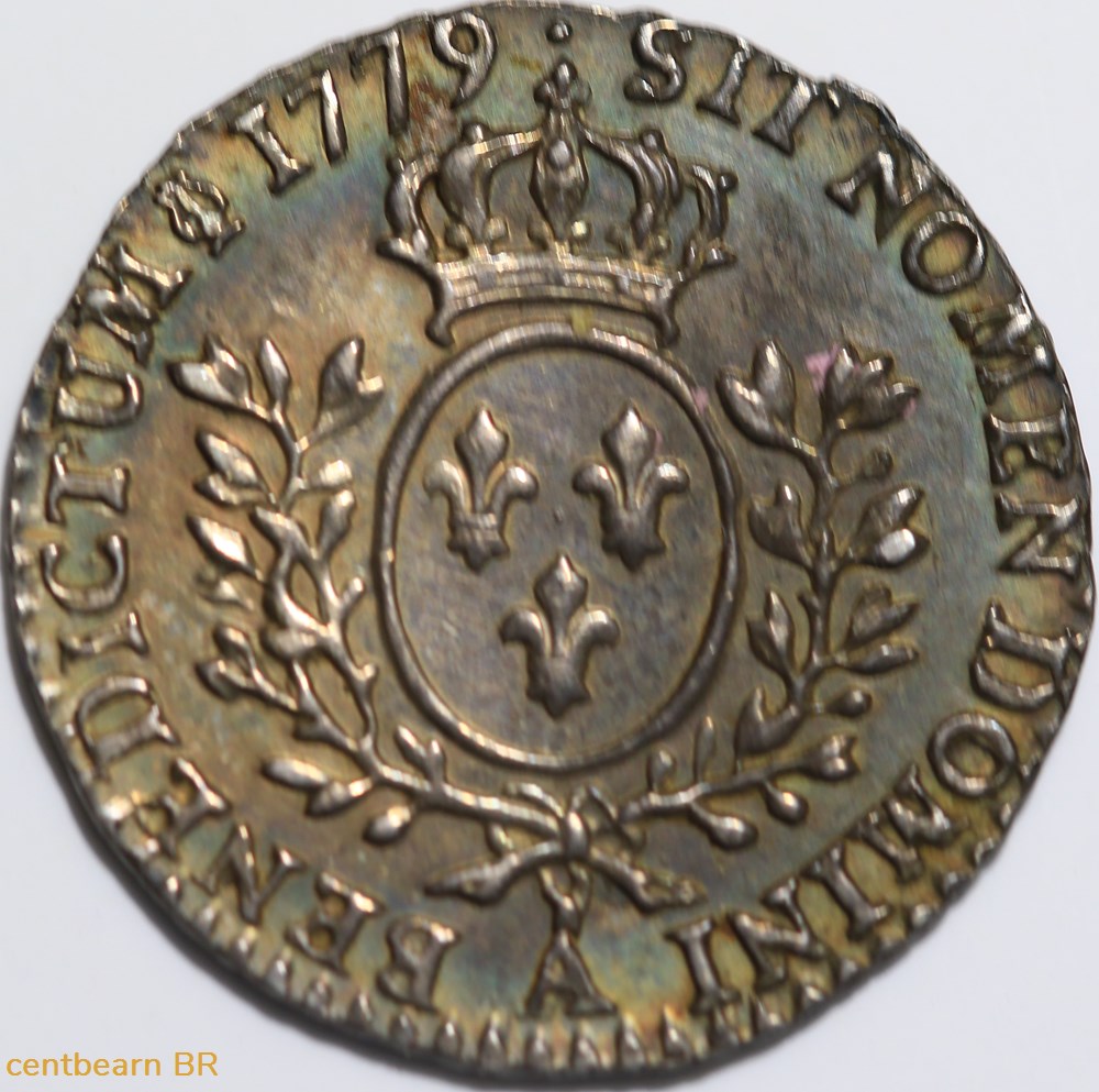 vingtième d'écu dit"aux branches d'olivier",au nom de louis XV monnaies france royales vingtieme ecu dit aux branches olivier au nom de louis xv